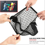 Car Seat Back Organizer Trunk Net Mesh Storage Bag