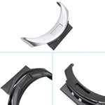 Central Storage Glove Box Console Armrest Cover Switch Button For Mercedes Benz C Clas close-up view