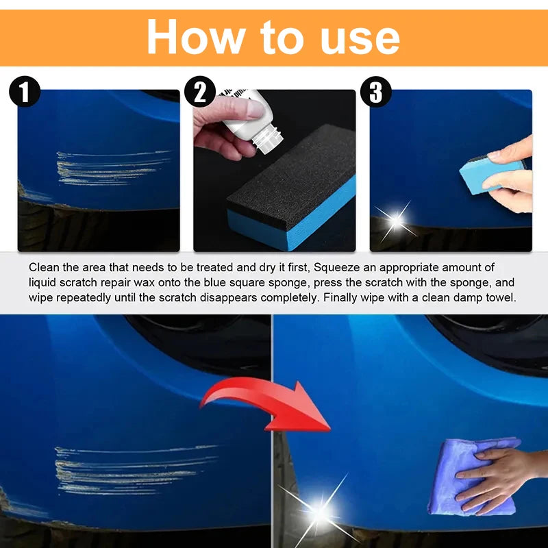 Car Scratch Remover Paint Care Compound Wax lifestyle view