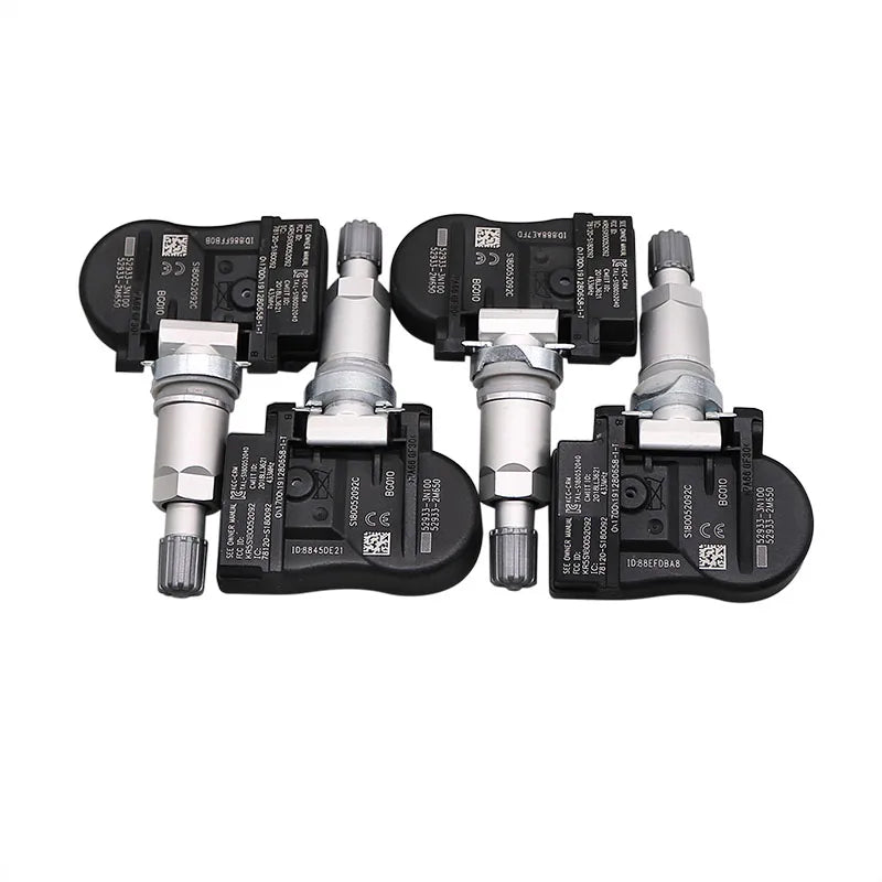 TPMS Tire Pressure Sensor 4PCS 433MHZ for Hyundai Genesis Coupe Santa Fe Kia | GANGLE alternate view
