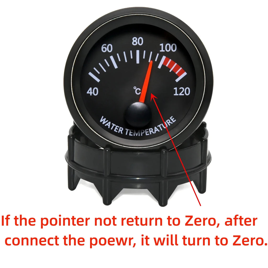 12V 52mm Car Gauge Water Temp Oil Temp Voltmeter Oil Press BAR/PSI Vacuum Boost Gauge Air Fuel Ratio EGT Gauge With Sensor