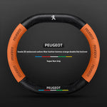 Car Steering Wheel Cover For Peugeot 106 107 108 206 207 208 301 307 308 406 407 40 additional angle