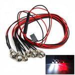 RC LED Lights 3mm 5mm Red White Blue Remote Control