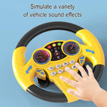 1PC Car Steering Toys Steering Wheel Toy Creative Children's Education Toy Easter New Ye detail view