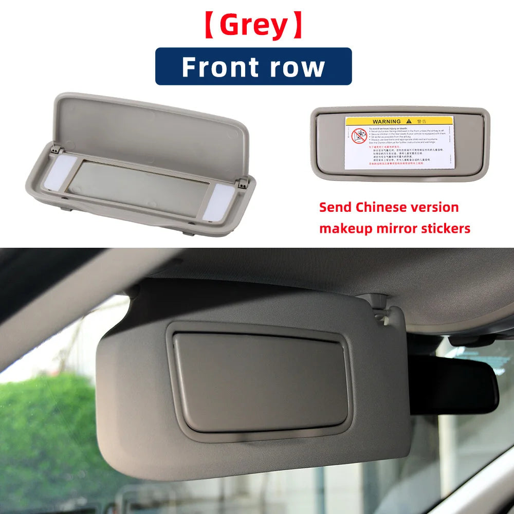 For Volvo XC60 2013-2017 XC90 2013-2014 S80 2014-2015 Car Interior Mirror Makeup Mirror Auto Sun Shade Visor Mirror Cover