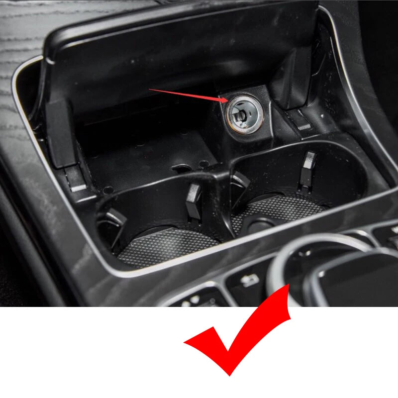 Wireless Charger For Mercedes Benz W205 C43 C63 AMG GLC43 GLC63 X253 C /GLC-Class Mobile detail view