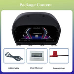 Digital Cluster LCD Dashboard for BMW 1/2 Series X1/X2 2014-2021 | 1920x720 Virtual additional angle