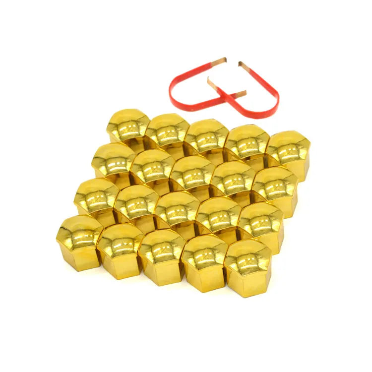 17mm/19mm/21mm 20Pcs Car Wheel Nut Caps Protection Covers Caps Auto Hub Screw Cover Blac detail view