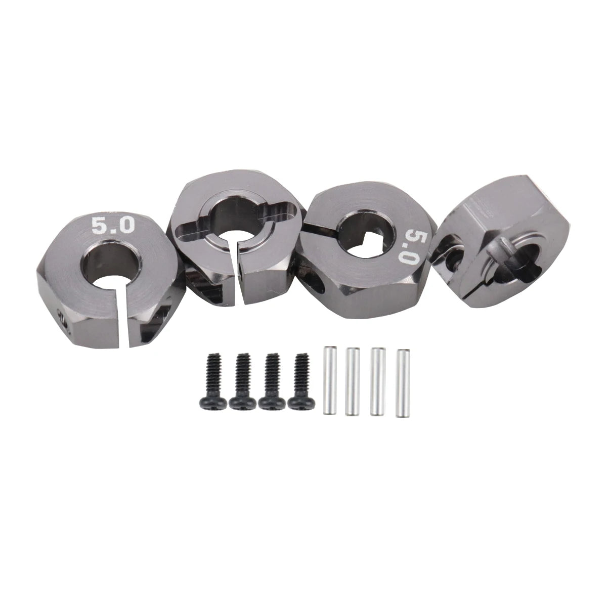 Aluminum Hex 12mm Drive Hub Adapter for RC Cars close-up view