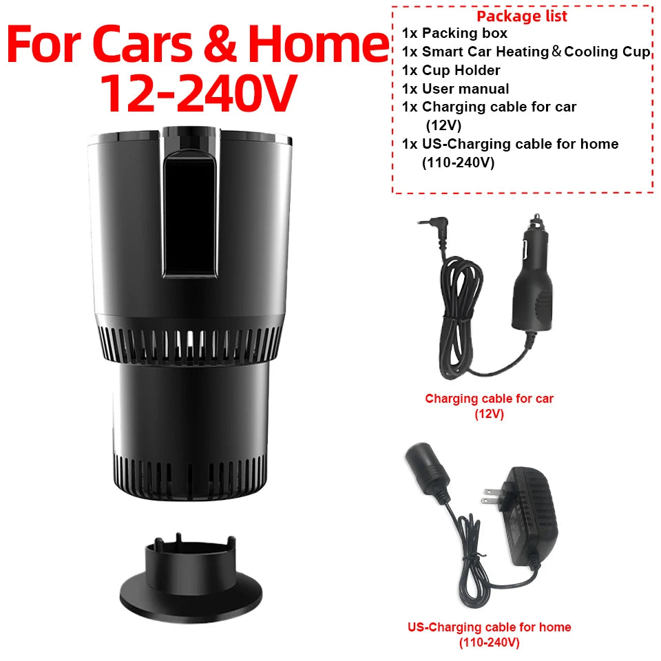 Portable Car 2-in-1 Hot & Cold Cup Holder