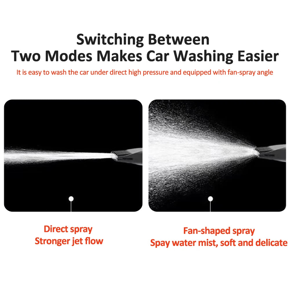 Car Wash Garden Hose Foam Gun | Low Pressure Adjustable Foam Cannon lifestyle view