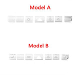 Car Console Air Conditioner Buttons Decals Trim For Mercedes Benz GLA X156 CLA C117 A B Class W176 W246 Auto Interior Stickers