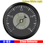 Retro Classic 52mm Gauge Set | Oil Pressure Voltmeter Fuel Water Temp for Car Boat 12 lifestyle view