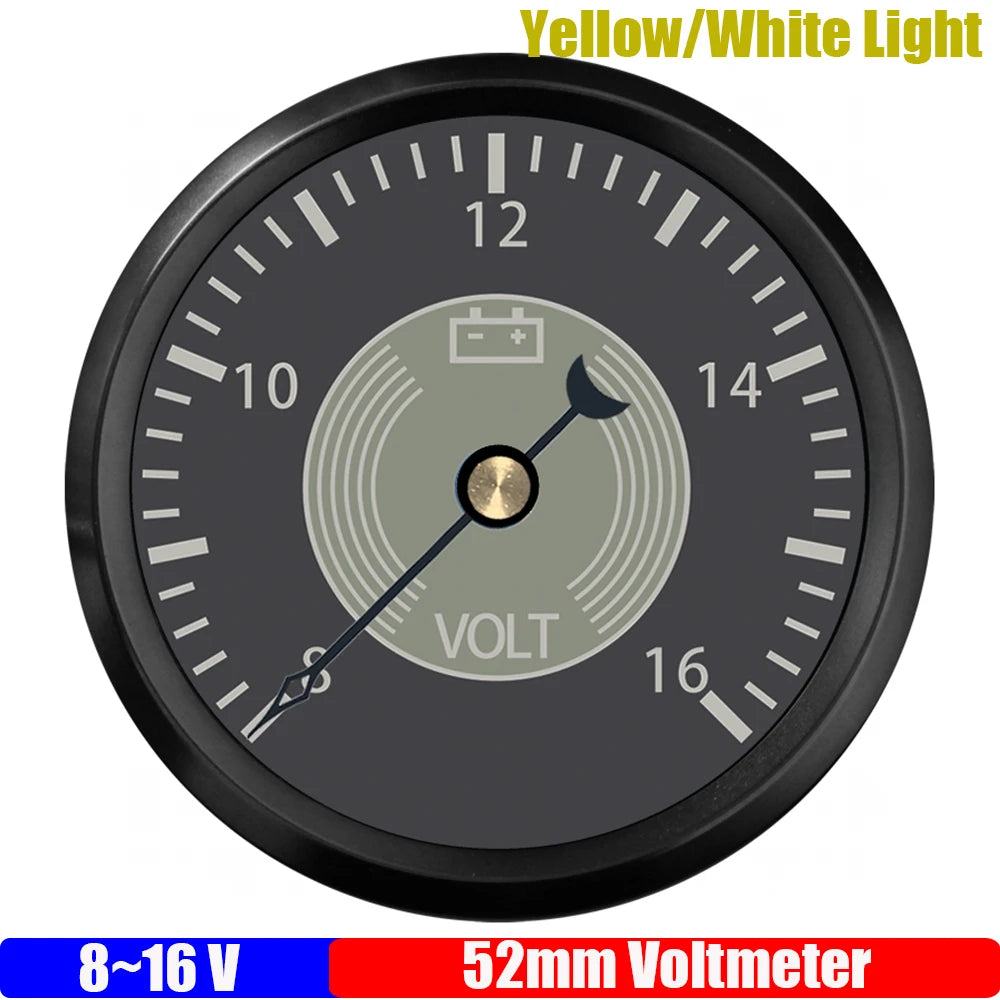 Retro Classic 52mm Gauge Set | Oil Pressure Voltmeter Fuel Water Temp for Car Boat 12 lifestyle view