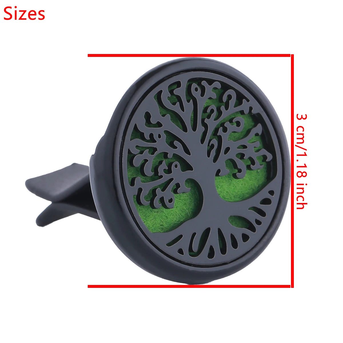 Refillable Car Air Freshener | Vent Clip Diffuser with 10 Gaskets lifestyle view