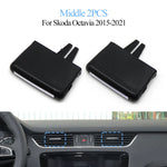 LHD RHD Car Front Left Right Middle Air Conditionner AC Vent Grille Outlet Tab Clip Slider For Skoda Octavia 2015-2021 5E0819701