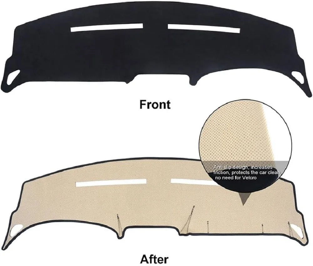 Car Dash Cover Mat Fit for Ford Mustang 1998-2004,Dashboard Pad Dash Mat Sunshade Glare detail view
