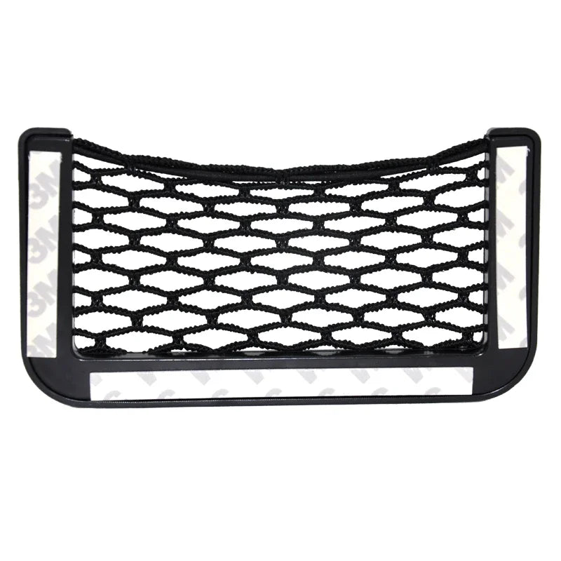 Car Organizer Storage Bag Net Pocket Phone Holder detail view