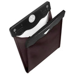 Car Trash Can Hanging Garbage Bin Pu Leather Foldable detail view