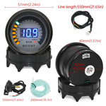 52mm Turbo Boost Gauge | Universal Car Turbo Meter with Sensor for Gasoline 12V alternate view
