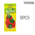 Fruit Car Air Freshener | Natural Aromatherapy Tea Paper Hanging Perfume additional angle