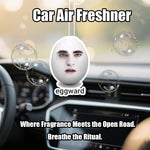 Unique Eggward Egg - Faced Air Freshener: Bringing a Novel and Fresh Experience to Your Car