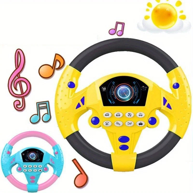 1PC Car Steering Toys Steering Wheel Toy Creative Children's Education Toy Easter New alternate view
