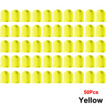 AUTCOAT Tire Stem Valve Caps | Universal Plastic Valve Covers for Cars, Trucks, Bikes detail view