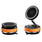 15W Magnetic Wireless Car Phone Charger Holder Mount close-up view