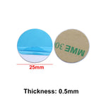 JCD 10pcs Silver Magnetic Metal Plate for Car Phone Holder | Universal Iron Sheet Mount detail view