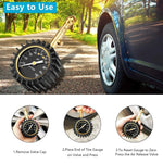 AQTQAQ Car Tire Pressure Gauge | Heavy Duty Accurate Tire Gauge for Cars and Trucks lifestyle view