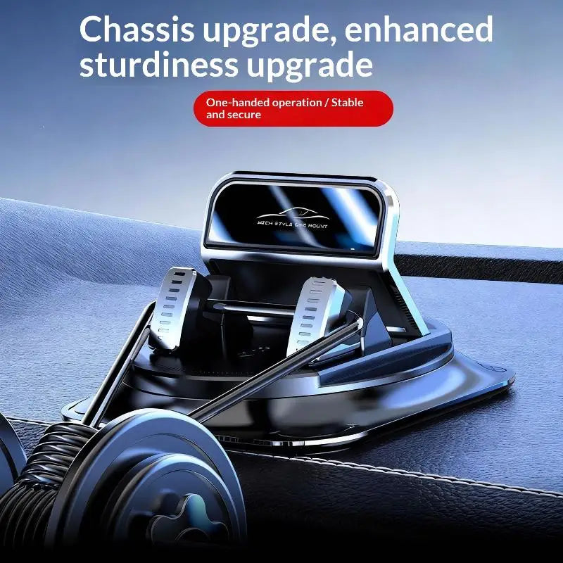360 Rotating Car Dashboard Phone Holder Universal Sticky Auto Mount AntiSlip Stable S lifestyle view