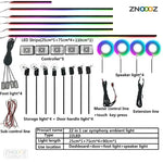 For Audi TT 8J/8S 22in1 RGB Car Interior Ambient Lights | Acrylic Hidden Strip Decora alternate view