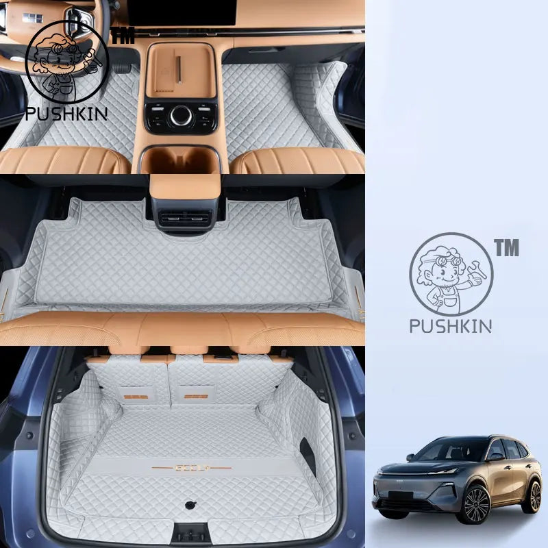 For Geely Galaxy Starship 7 Geely EX5 EM-i Belgee X80 Car Floor Mats Carpets Auto Interior Accessories Styling Decorative Parts