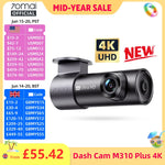 70mai M310 Plus 4K Dash Cam | True 4K 2160P with WDR and Voice Control