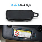 Car Left Right Sun Visor Vanity Mirror Cover Assembly For Porsche Boxster Cayman 911 981 982 991 718 982857551,982857551T
