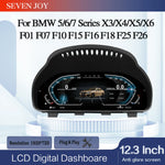 12.3 Inch Digital Dashboard Speedometer for BMW 5 6 7 Series X3 X4 X5 X6 | LCD Cluster Instrument Pa