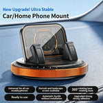 Lcars New Car Phone Holder, 360-Degree Rotating Adjustable Dashboard Mount, Stable Anti-Slip Support for Phone Navigation and Entertainment