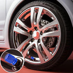 Anodized Aluminum Tire Valve Stem Caps | Universal Wheel Valve Covers for Cars, SUVs, lifestyle view