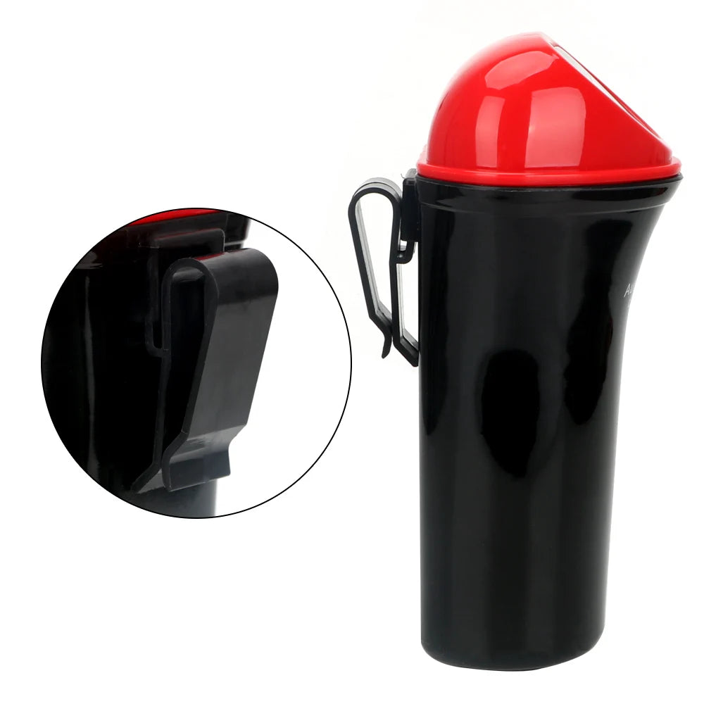 Car Trash Can with Auto-Bounce Lid lifestyle view