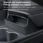 For Tesla Model 3 Model Y Accessories 2023 Central Control Armrest Box Phone Pocket Ca close-up view