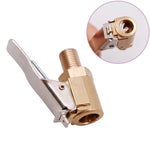 Car Tire Air Chuck Inflator Pump Valve Connector Clip-on Adapter Car Brass 8mm Tyre Wheel Valve For Inflatable Pump Dropship