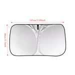 Foldable Car Windshield Sunshade | UV Protection & Heat Insulation alternate view
