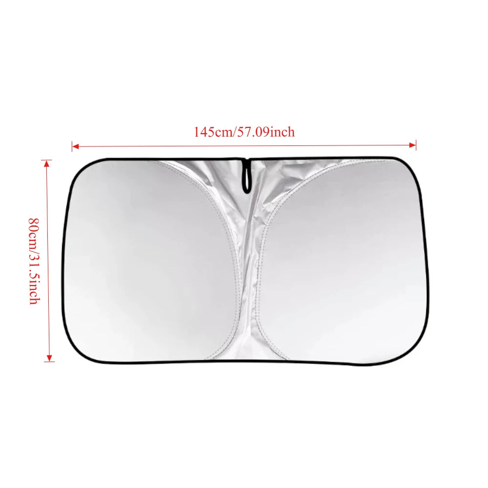 Foldable Car Windshield Sunshade | UV Protection & Heat Insulation alternate view