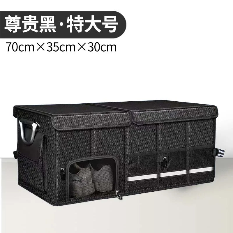 Foldable Waterproof Oxford Cloth Trunk Storage Box Large Capacity Car Organizer Portable detail view