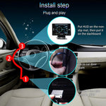 LUFI X7 4th OBD Gauge Multi-Function Car Monitor | Coolant and Exhaust Temp Display w lifestyle view