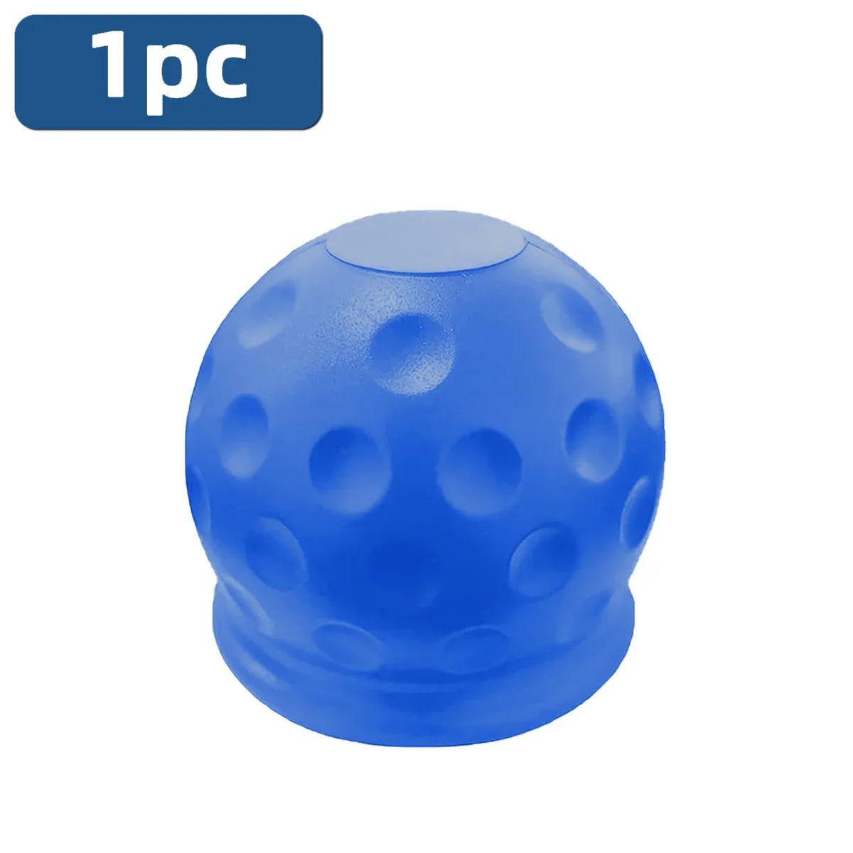 1PC Trailer Hitch Ball Cover Rubber Universal Tow Hitch Cap Protective Cover Dustproof close-up view
