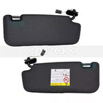 Black Car Sun Visor Sunshade For Geely Geometry A/C Side Shade Sunvisor With Mirror Sunshade Cover Shade Interior Sunshade