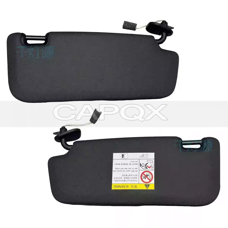 Black Car Sun Visor Sunshade For Geely Geometry A/C Side Shade Sunvisor With Mirror Sunshade Cover Shade Interior Sunshade