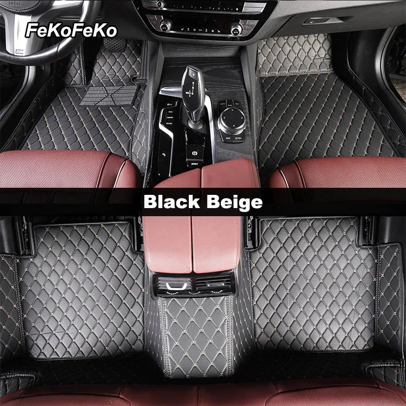 Custom Car Floor Mats For Toyota Corolla 2000-2026 Auto Carpets Foot Coche Accessorie lifestyle view